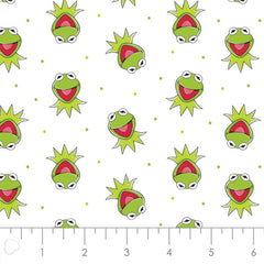 The Muppets Kermit the frog cotton fabric