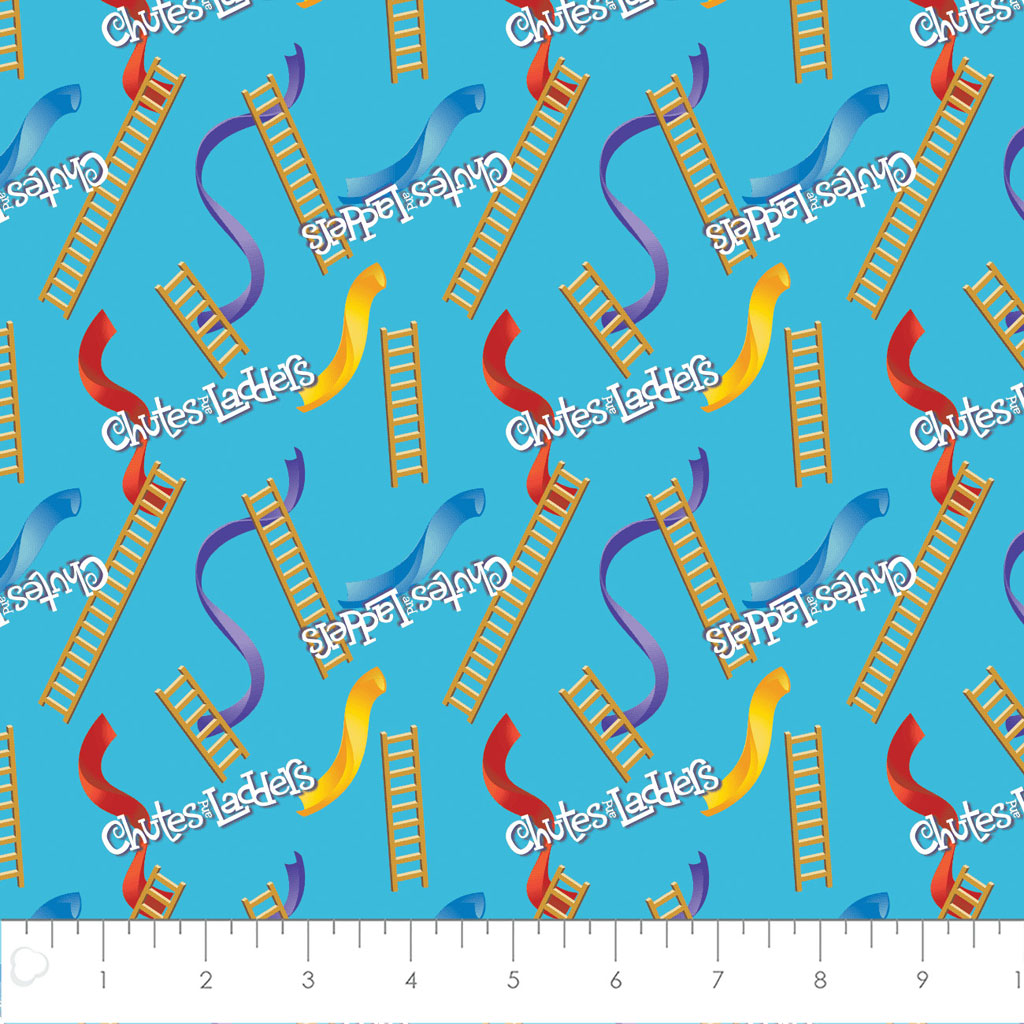 Chutes & Ladders Cotton Fabric by the Yard