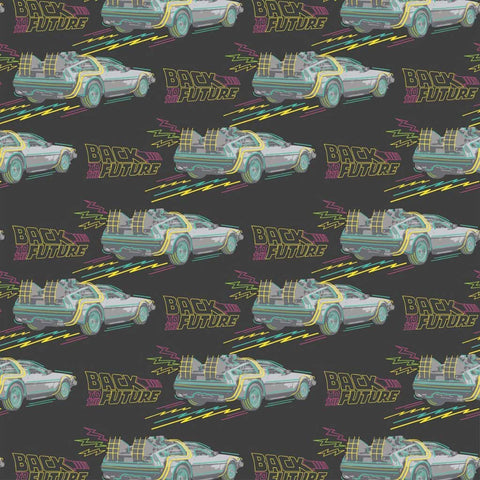 Back to the Future Cotton Fabric