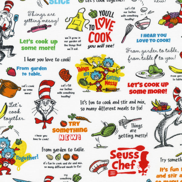 Dr. Seuss <br> Cooking Recipes White