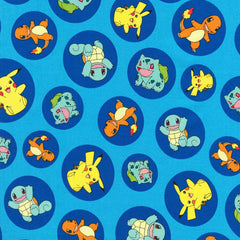 Pokémon Cotton Fabric by the Yard