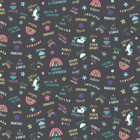 Unicorn Kingdom Cotton Fabric