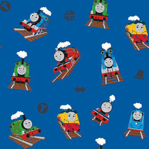 Thomas the Train Cotton Fabric