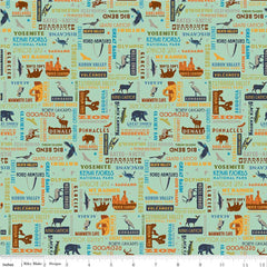 National Parks Cotton Fabric