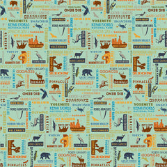 National Parks Cotton Fabric