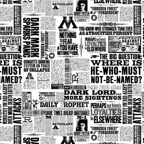 Harry Potter cotton fabric by the yard