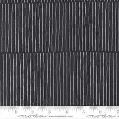 black and white lines cotton fabric