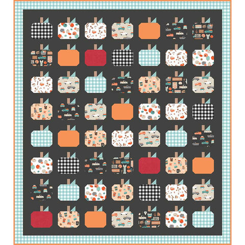 I Love PSL Pumpkin Quilt Pattern